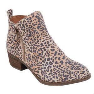 Lucky Brand Basal Bootie in Leopard